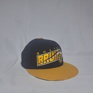 NHL Boston Bruins '47 Fortyseven Snapback‎ Hat Yellow Black